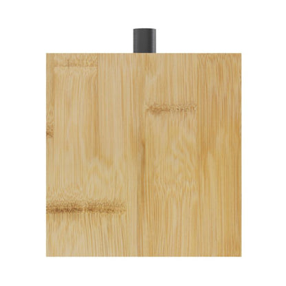 Bambusbeholder til Vatrondeller Sort 9,5 x 9,5 x 11,5 cm