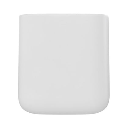 Kosmetikbeholder Keramik Hvid 9 x 9 x 9,7 cm