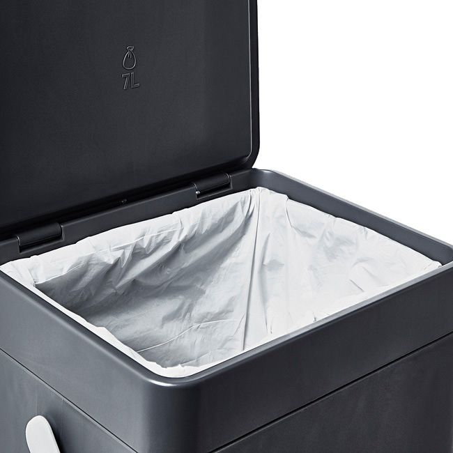 GoodHome Kora køkkenaffaldsbeholder 7 l