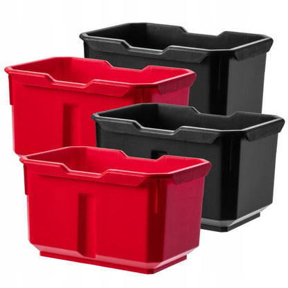 KADAX opbevaringsbeholder til værksted - Organizer sæt med 4 stk.