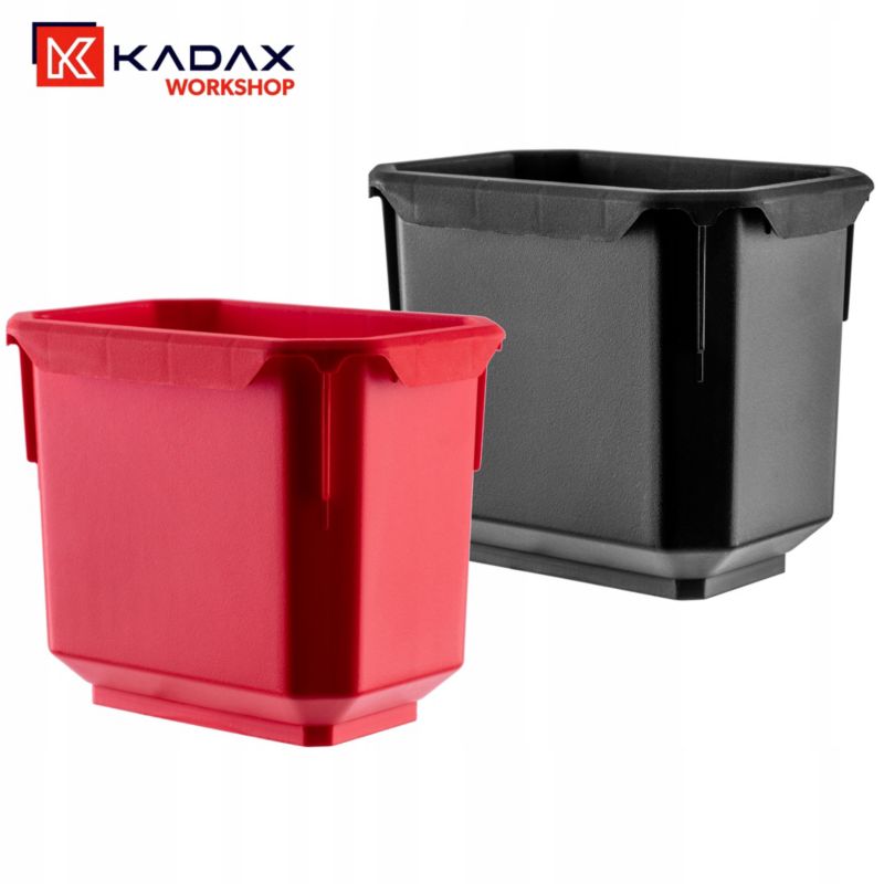 KADAX værkstedsorganisator sæt med 6 opbevaringsbeholdere