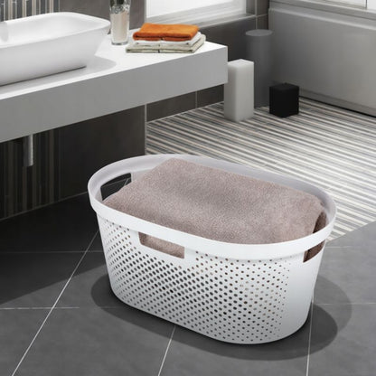 Curver Infinity vasketøjskurv 40L hvid