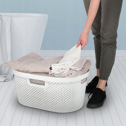 Curver Infinity vasketøjskurv 40L hvid
