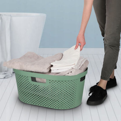 Curver Infinity 40L tøjkurv i grøn