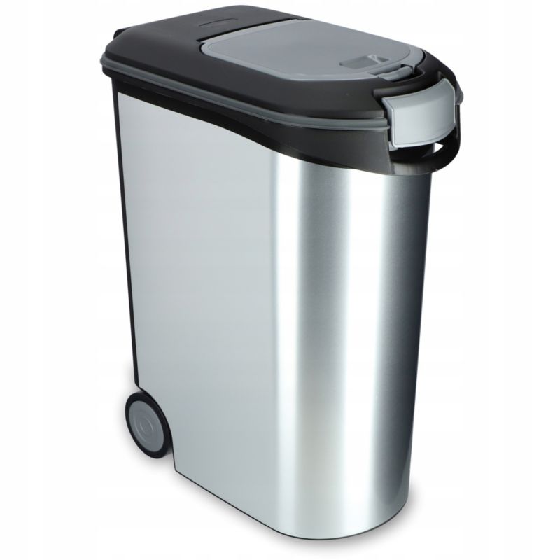 Curver Pet Life foderbeholder 62 x 28 cm, sølv