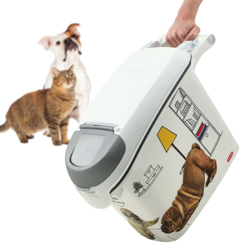 Curver Pet Life madbeholder til hund 15 L