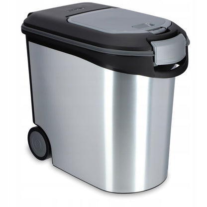 Curver madbeholder til kæledyr 35L, sølv