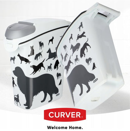 Curver Pet Life 10 kg foderbeholder til kæledyr