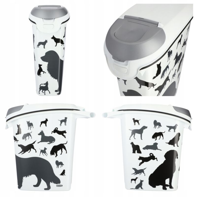 Curver Pet Life 10 kg foderbeholder til kæledyr