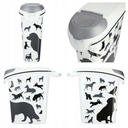 Curver Pet Life 10 kg foderbeholder til kæledyr