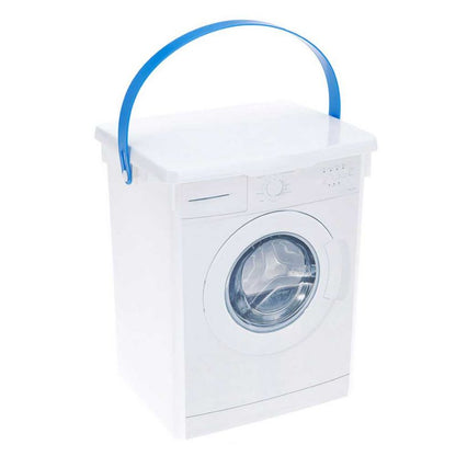 Vaskepulverbeholder 5 L Hvid 23,5x19,5x18,5 cm