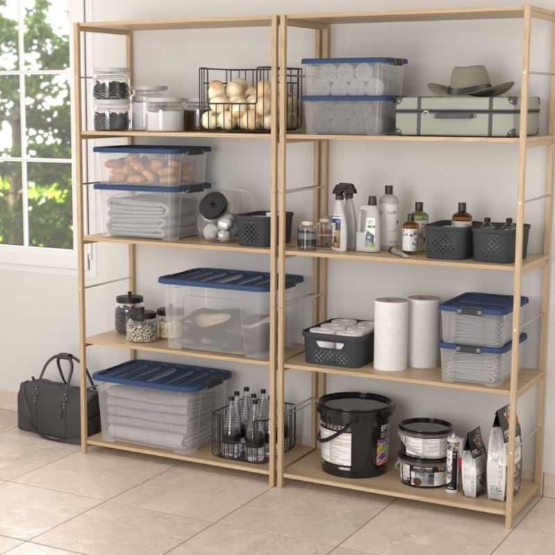 Norris opbevaringsboks 110 l med låg