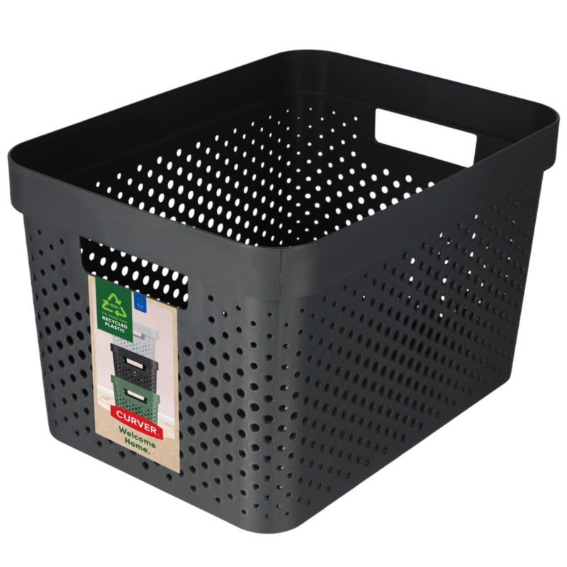 Infinity Eko Curver plastikbeholder 17L, antracit