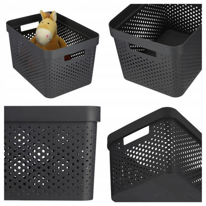 Infinity Eko Curver plastikbeholder 17L, antracit