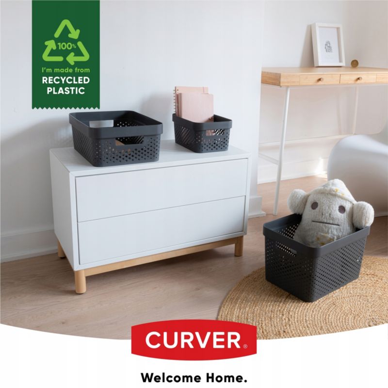 Infinity Eko Curver plastikbeholder 17L, antracit