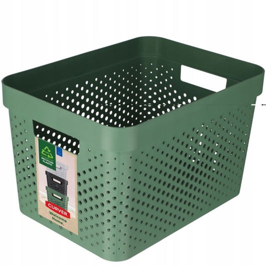 Infinity Eko Curver plastikbeholder 17L, grøn