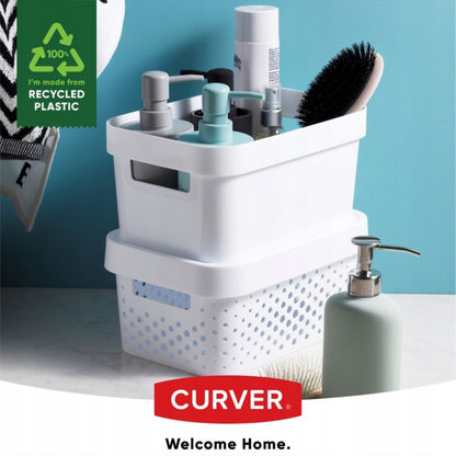 Infinity Eko Curver plastikbeholder 4,5 L, hvid