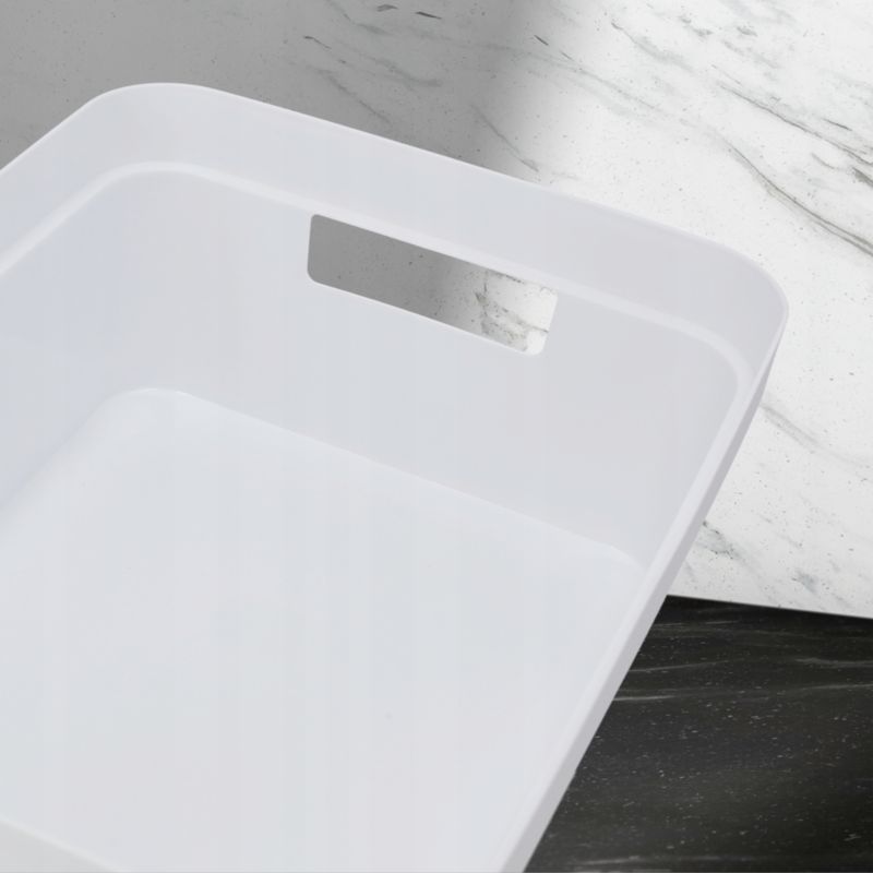 Opbevaringsboks med låg Infinity Curver 11L, hvid