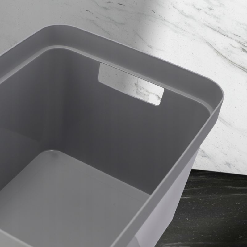 Infinity Curver opbevaringsboks med låg 17L, lys grå