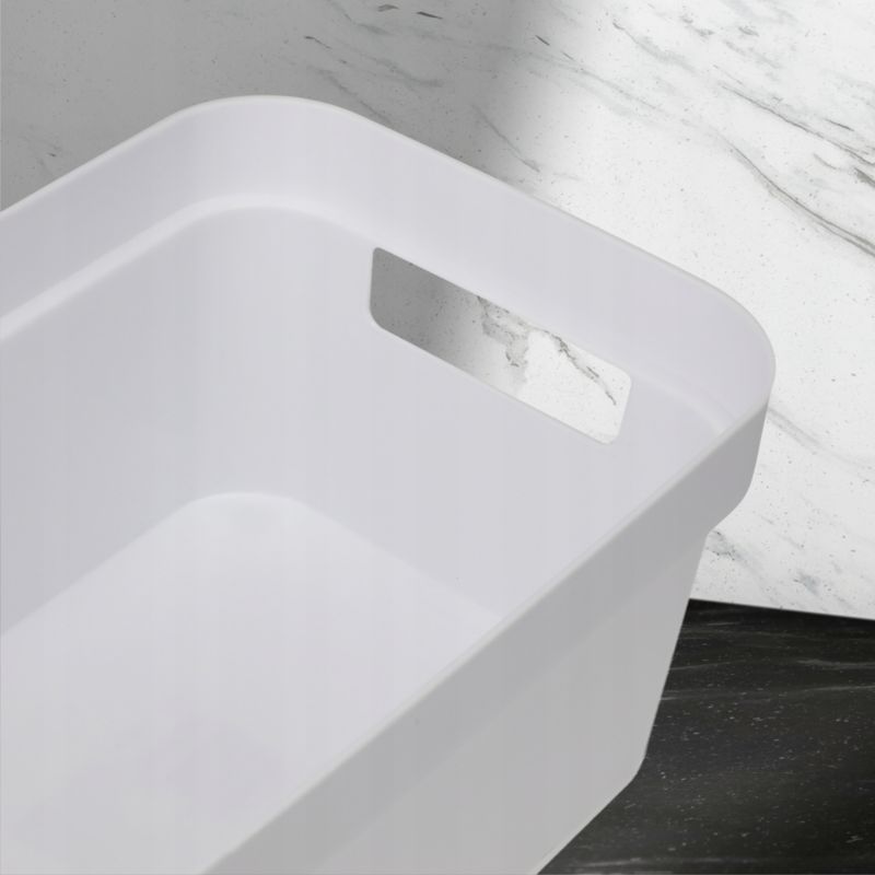 Opbevaringsboks med låg Infinity Curver 4,5 L, hvid