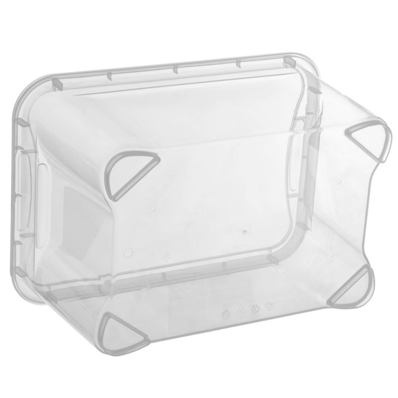 Curver T Box opbevaringsboks med låg 14L, transparent