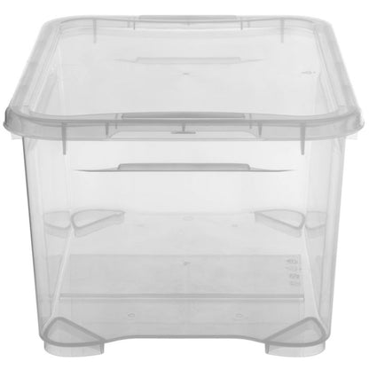 Curver T Box opbevaringsboks med låg 14L, transparent