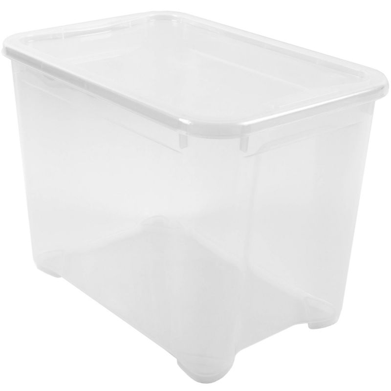 Curver T Box 20L opbevaringsboks med låg, transparent