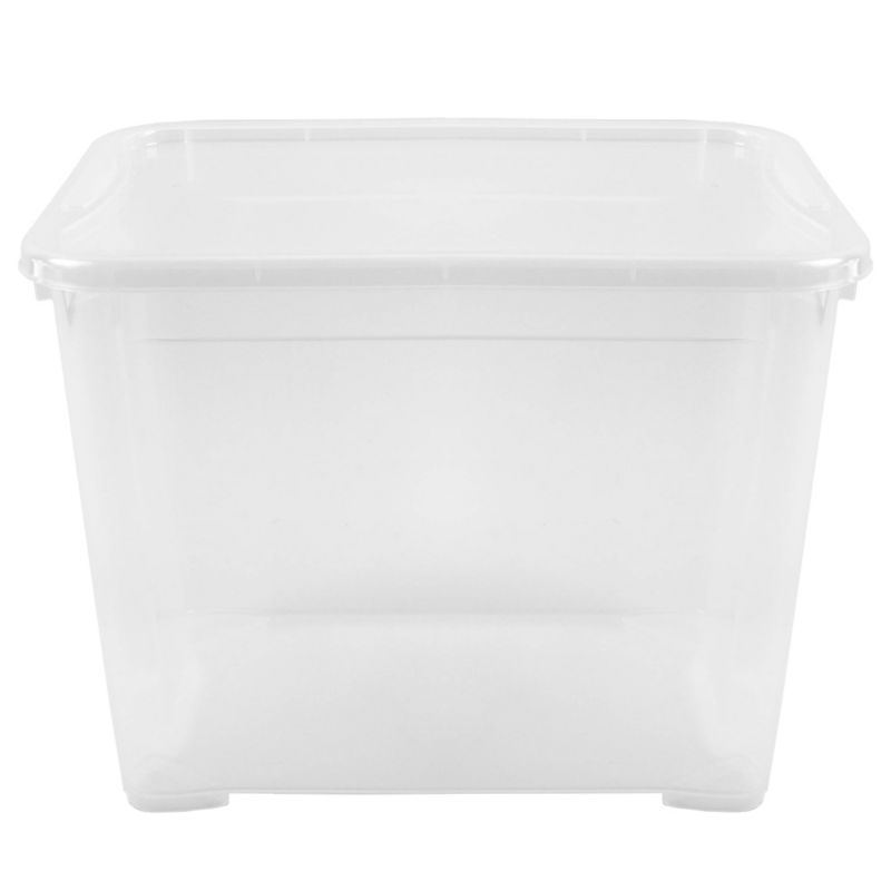 Curver T Box 20L opbevaringsboks med låg, transparent