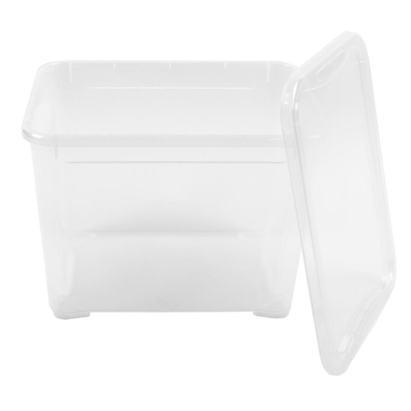 Curver T Box 20L opbevaringsboks med låg, transparent