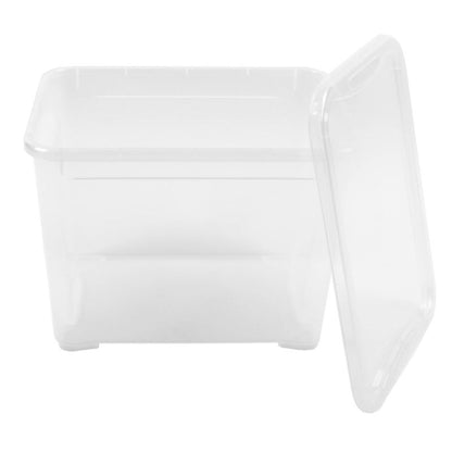 Curver T Box 20L opbevaringsboks med låg, transparent