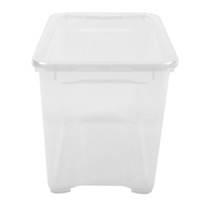 Curver T Box 20L opbevaringsboks med låg, transparent