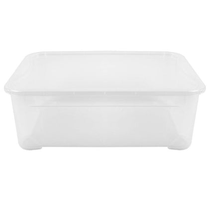 Opbevaringsboks med låg 32L Curver T Box, transparent