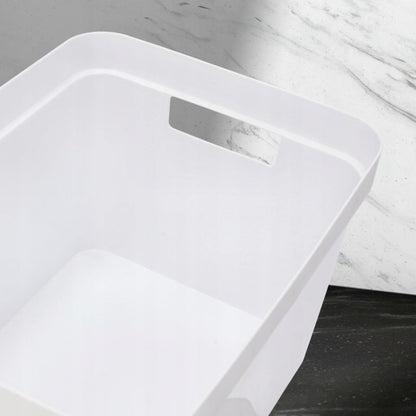 Curver Infinity opbevaringsbokse 4,5+11+17L hvide glatte