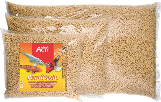 Foder til damfisk Aquael Pond Basic 2L