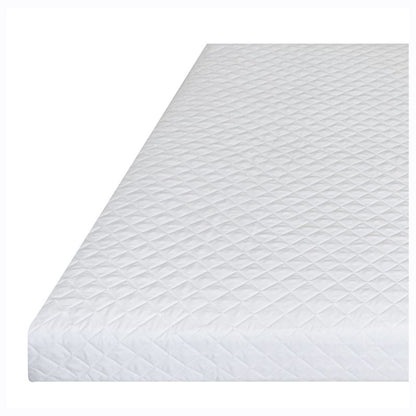 Kam-Pol hvid quiltet madrasbetræk 140x200x18 cm, 1 stk.