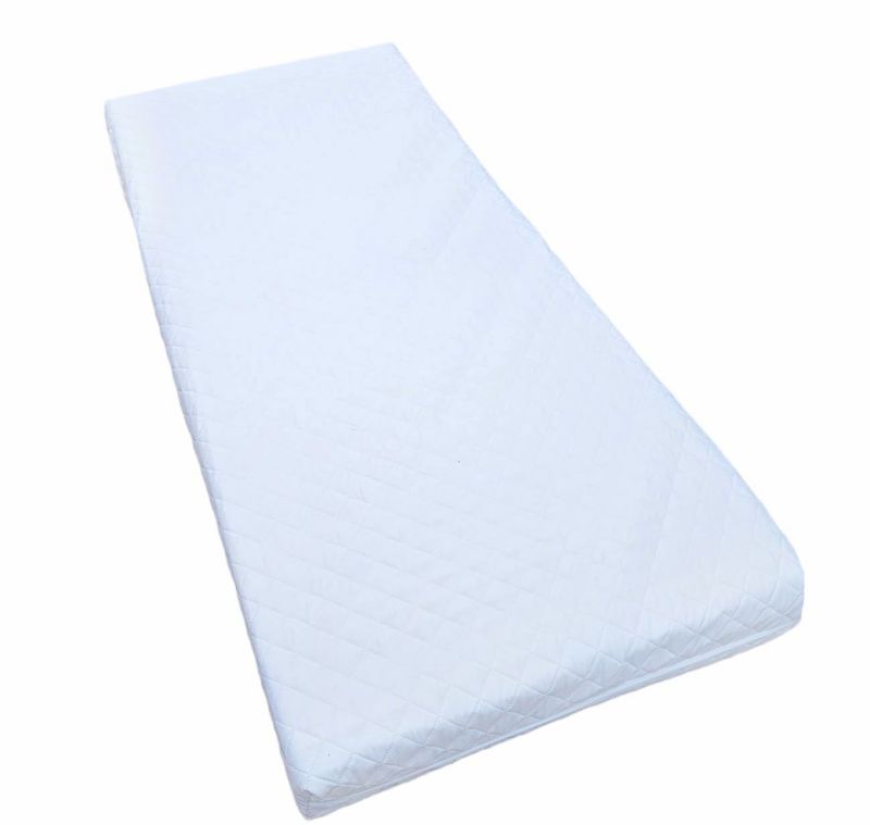 Kam-Pol hvid quiltet madrasbetræk 140x200x18 cm, 1 stk.