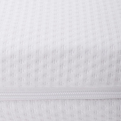 Kam-Pol madrasbetræk med sølvioner med lynlås 180x200x25 cm, 1 stk.