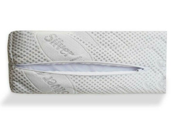 Kam-Pol sølvion quiltet madrasbetræk 200 x 220 x 20 cm, 1 stk.