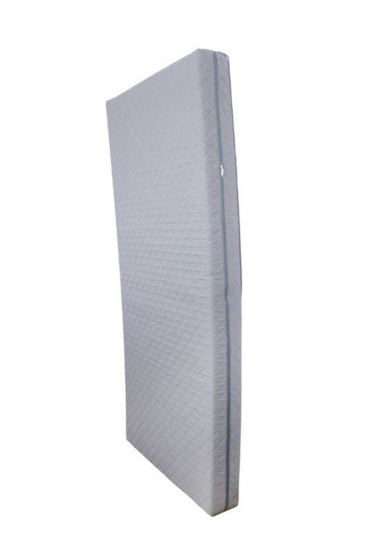 Kam-Pol grå quiltet madrasbetræk 200x220x18 cm, 1 stk.