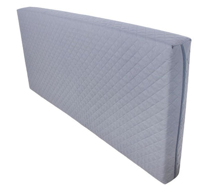 Kam-Pol grå quiltet madrasbetræk 200x220x18 cm, 1 stk.