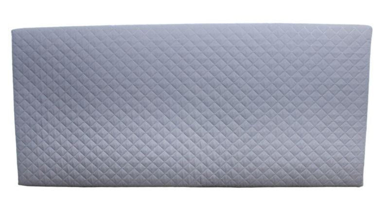 Kam-Pol grå quiltet madrasbetræk 200x220x18 cm, 1 stk.