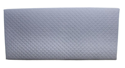 Kam-Pol grå quiltet madrasbetræk 200x220x18 cm, 1 stk.