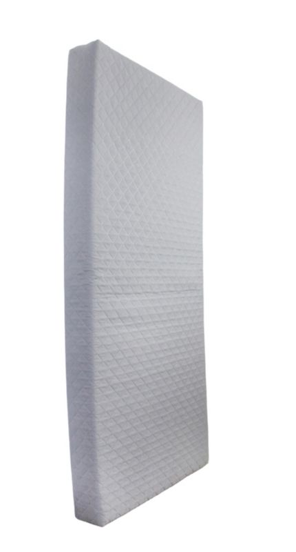 Kam-Pol grå quiltet madrasbetræk 200x220x18 cm, 1 stk.