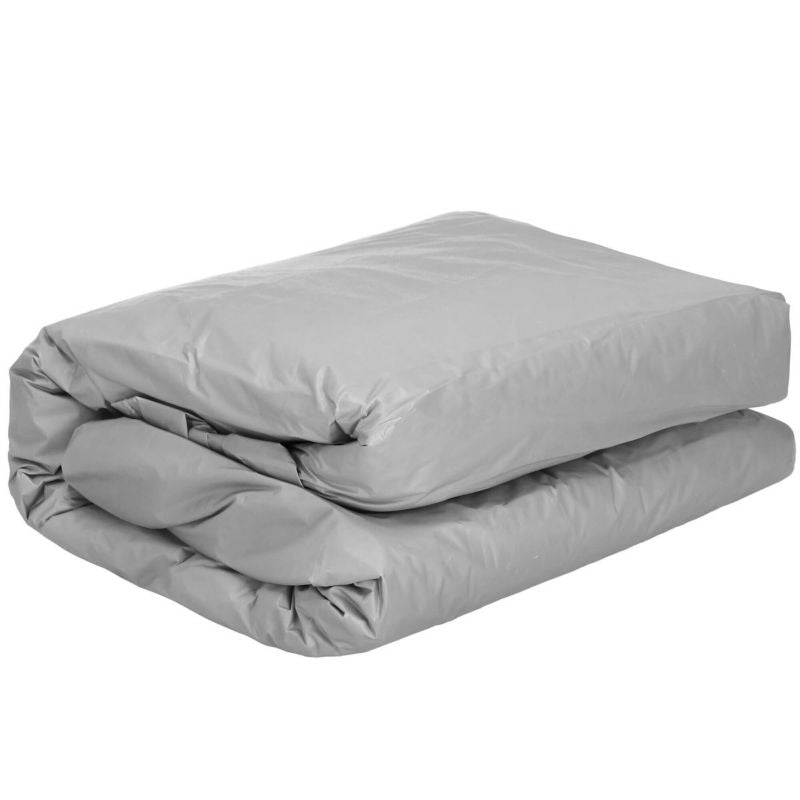 Springos bilovertræk 540 x 175 x 150 cm vandtæt gråt bilpresenning 1 stk.