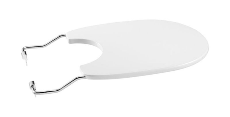 Bidetlåg Hvid 37x56,7 cm Antibakteriel Supralit 1 stk.