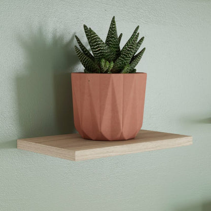 GoodHome Rigga hylde i egetræ 1,8 x 19 x 30 cm