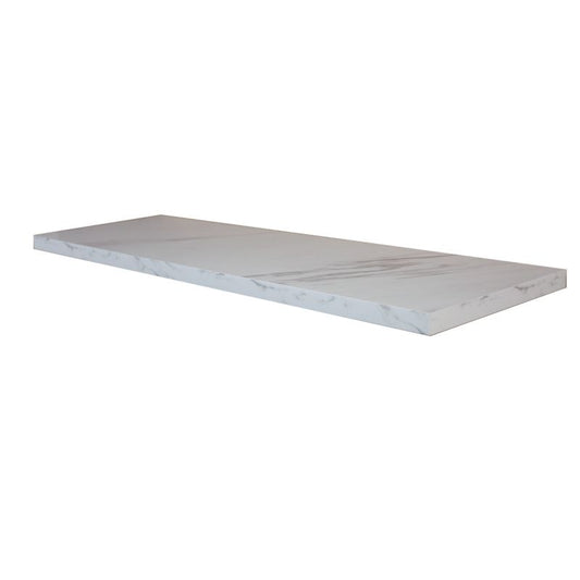 GoodHome Rigga marmor hylde 1,8 x 19 x 60 cm