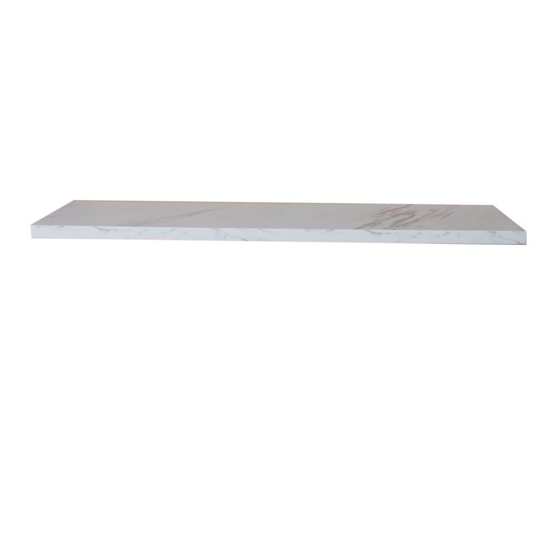 GoodHome Rigga marmor hylde 1,8 x 19 x 60 cm
