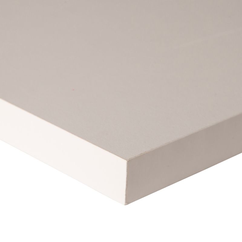 Hvid laminat hylde 120 x 20 x 1,8 cm