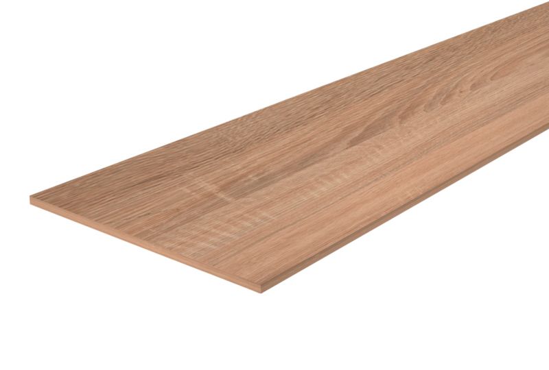 Hylde 120 x 40 x 1,8 cm i sonoma-eg